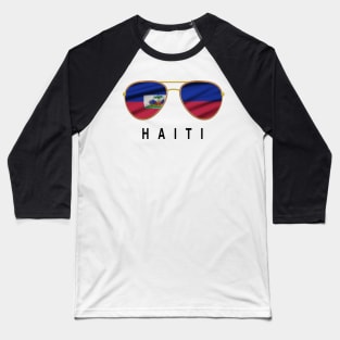 Haiti sunglasses Baseball T-Shirt